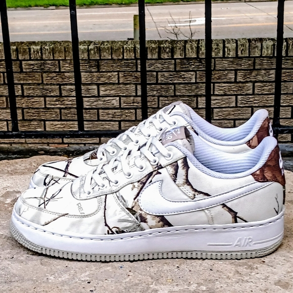 SOLD!!!NWOB. RARE Nike AF1 x Realtree "Snow Camo" sneakers - Picture 9 of 14